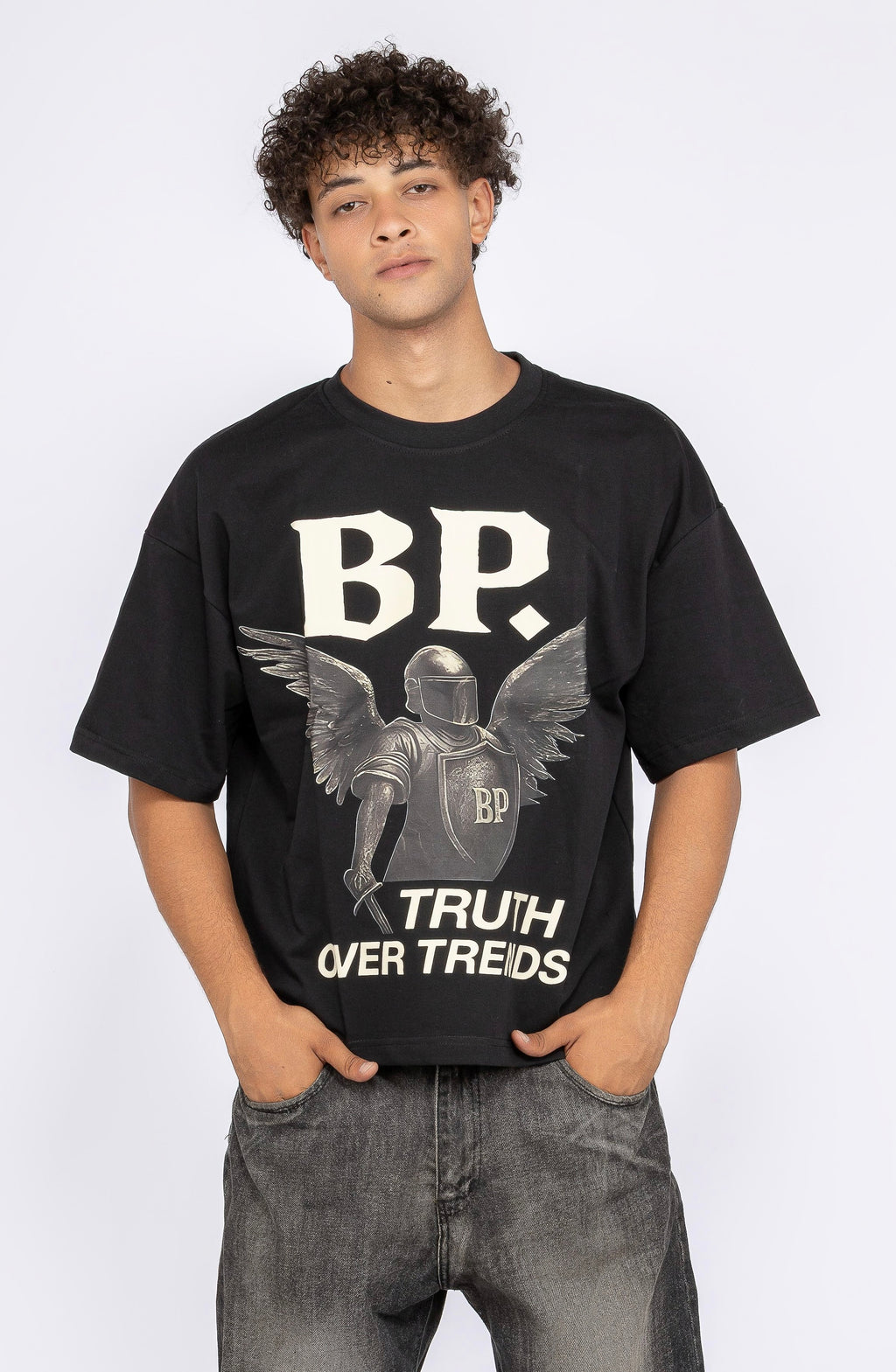 Boxy Fit T-shirt – "Knight" Edition