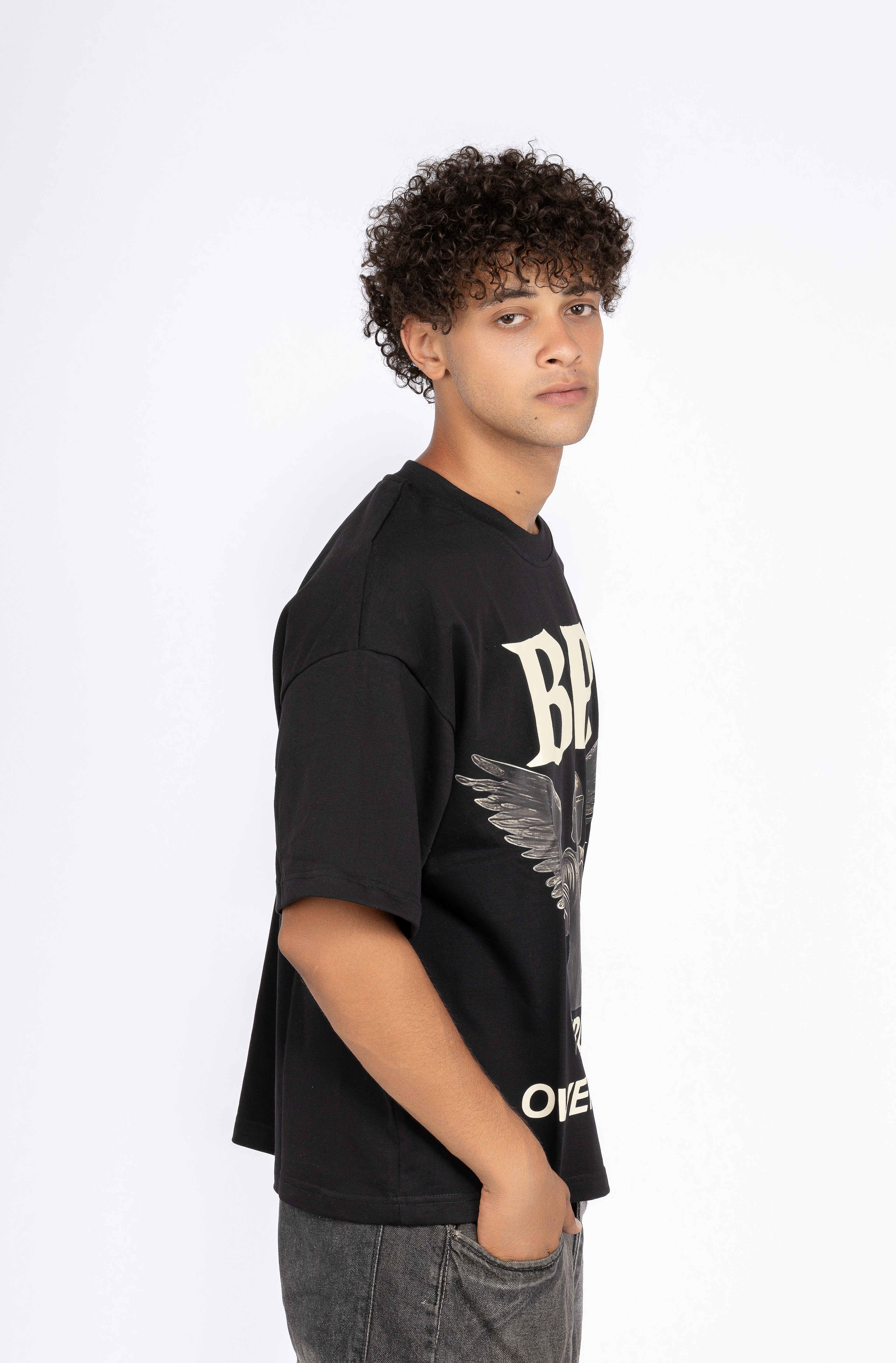 Boxy Fit T-shirt – "Knight" Edition